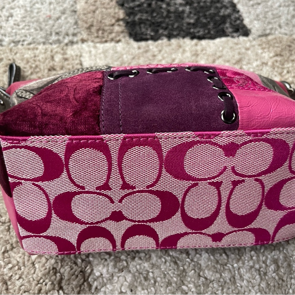 Coach Multicolor Patchwork purse - image 2